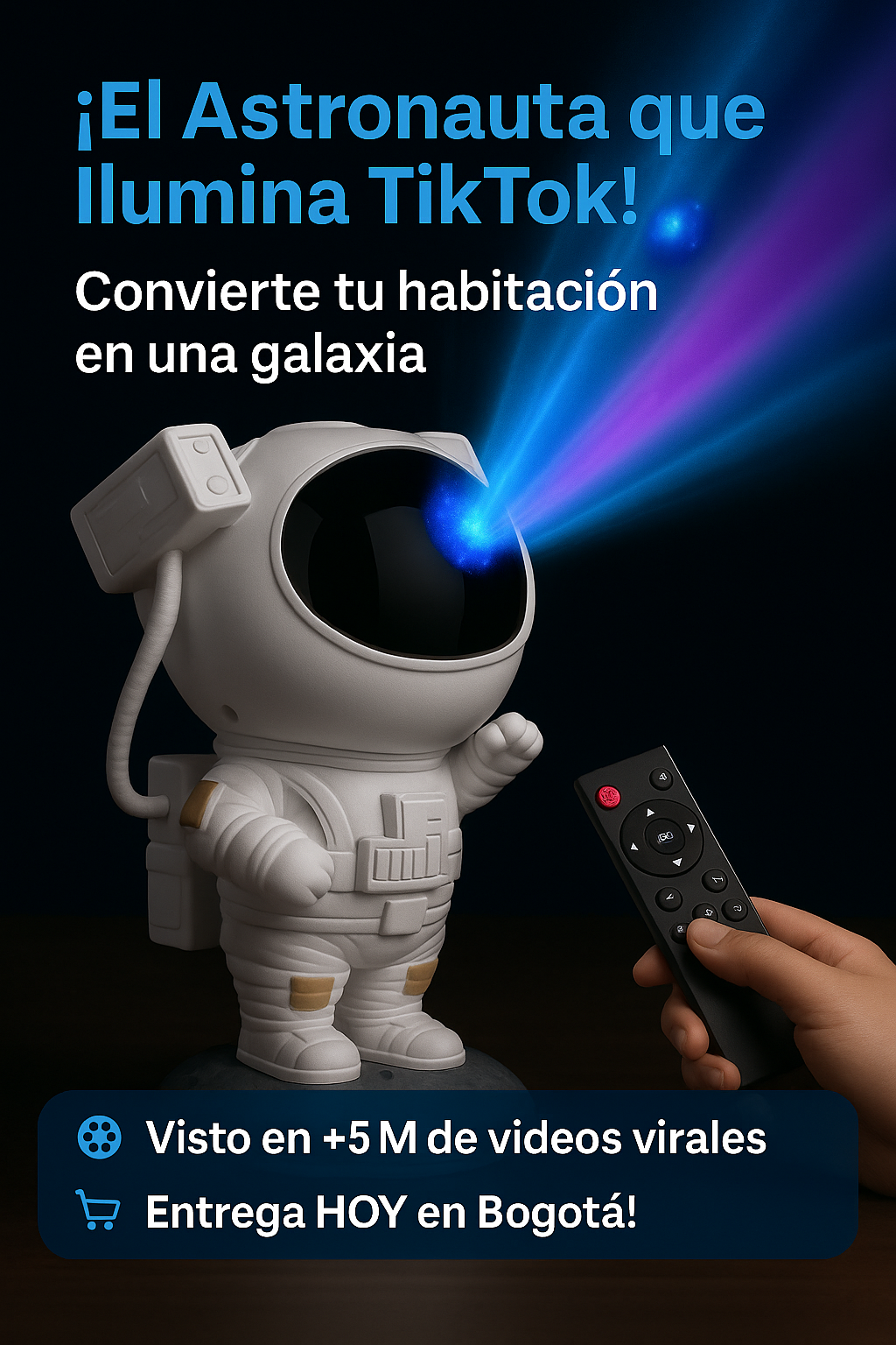 Lampara astronauta