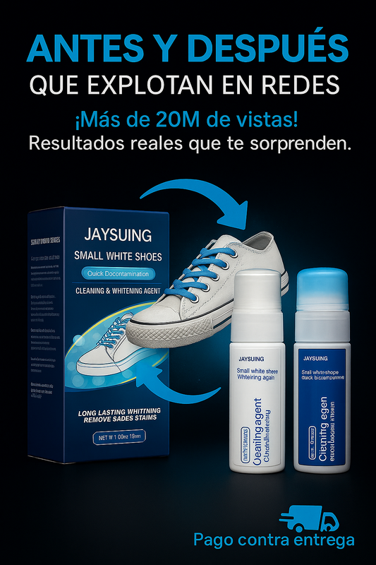 Blanqueador zapatos