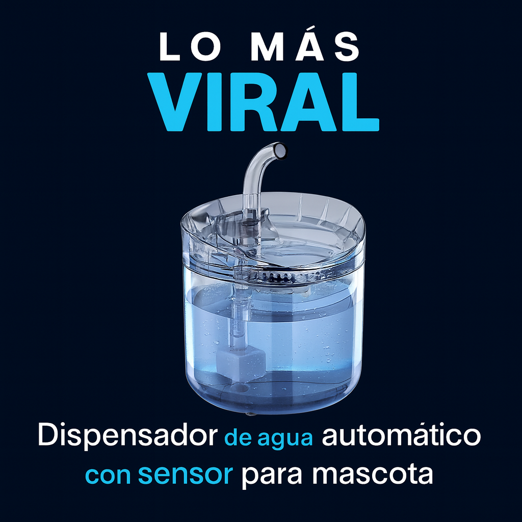 Dispensador de Agua Mascotas