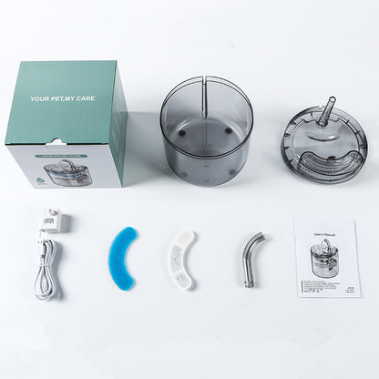 Dispensador de agua mascotas con sensor